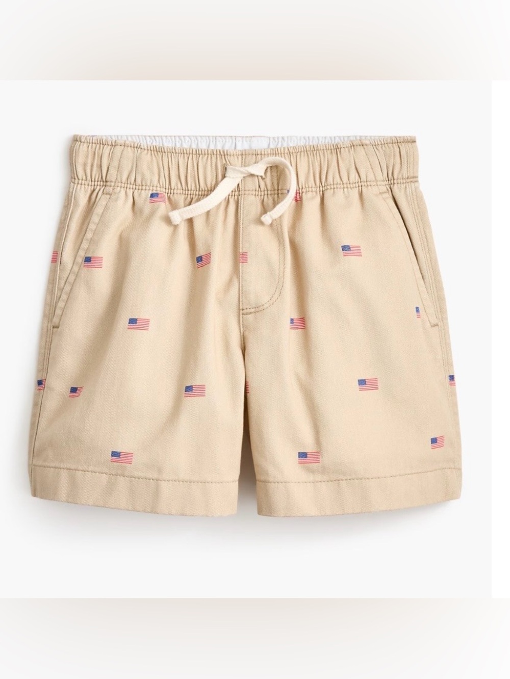 J crew Boys' soft twill drawstring critter dock short NWT Various sizes